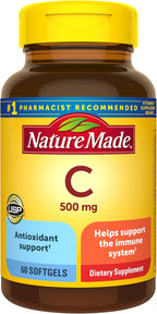 Nature Made Vitamina C 500 mg, 60 Softgels