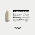 Toniiq 22mg Ultra Concentrated Spermidine Supplement - Espermidina 22mg - 60 Cápsulas Vegetarianas