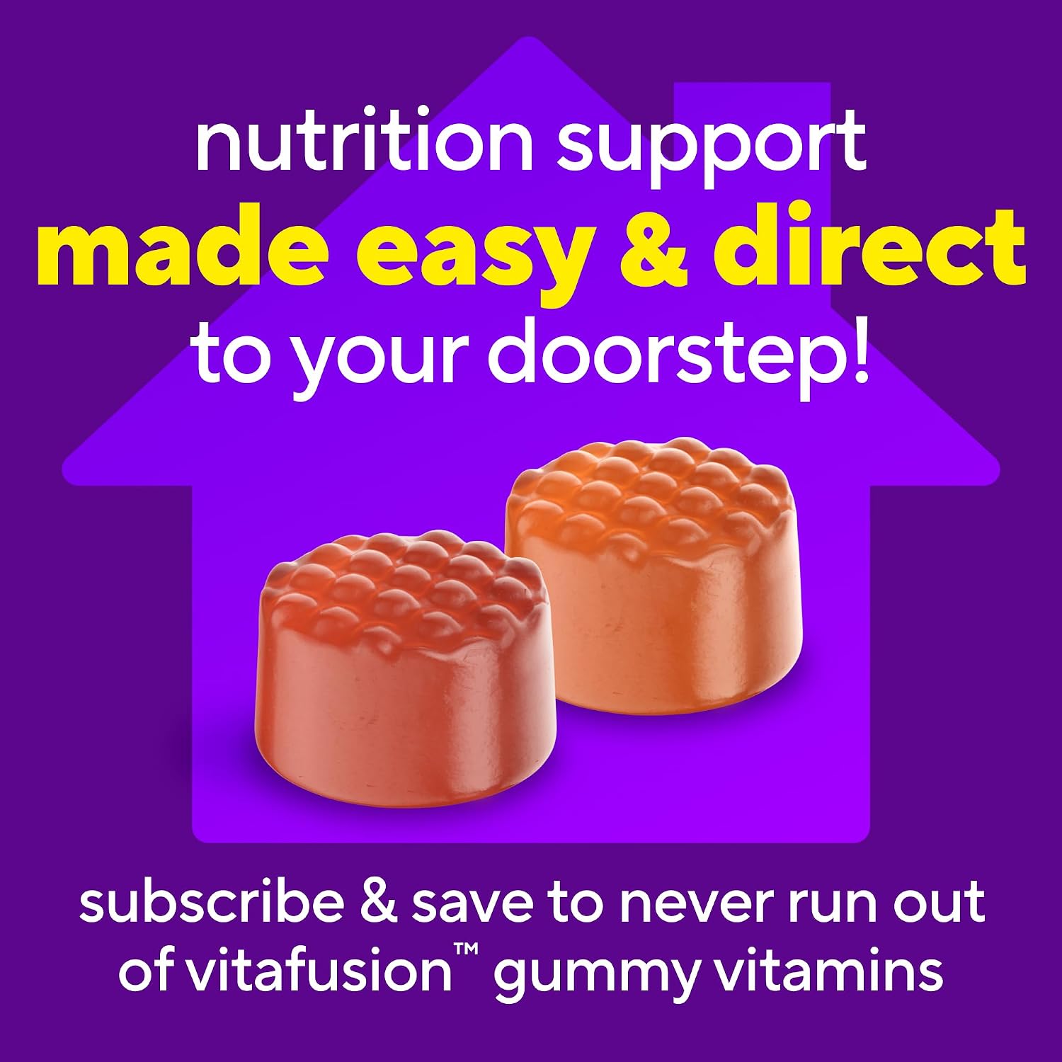 Vitafusion Multivitamínico Gomitas 120 gominolas para adultos