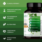 EMERALD LABS Complete 1-Daily Multi - Multivitamínico completo para hombres y mujeres con vitamina C, folato metilado y mezcla de alimentos integrales - 30 cápsulas vegetales