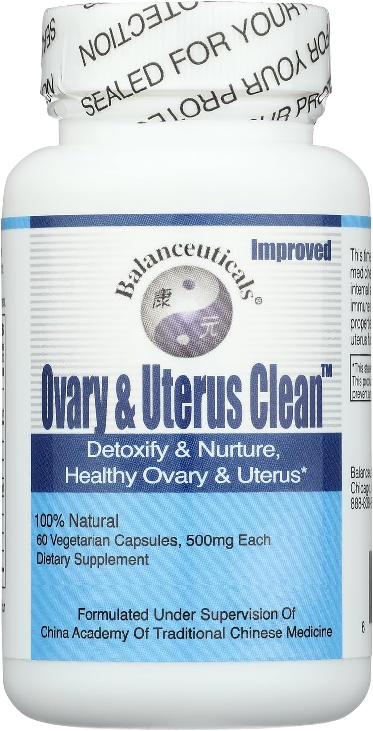 Balanceuticals Ovary & Uterus Clean - 60 Cápsulas
