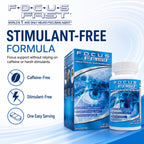 Focus Fast Brain Supplement - Mejora la Memoria, Concentración y Cognición
