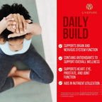 PURE Daily Build | Multivitamínico Avanzado | 120 Cápsulas
