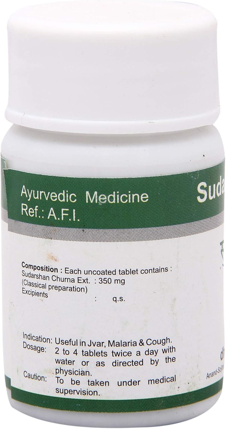 Sudarshan Ghanvati - 60 Tablets (Pack de 4)