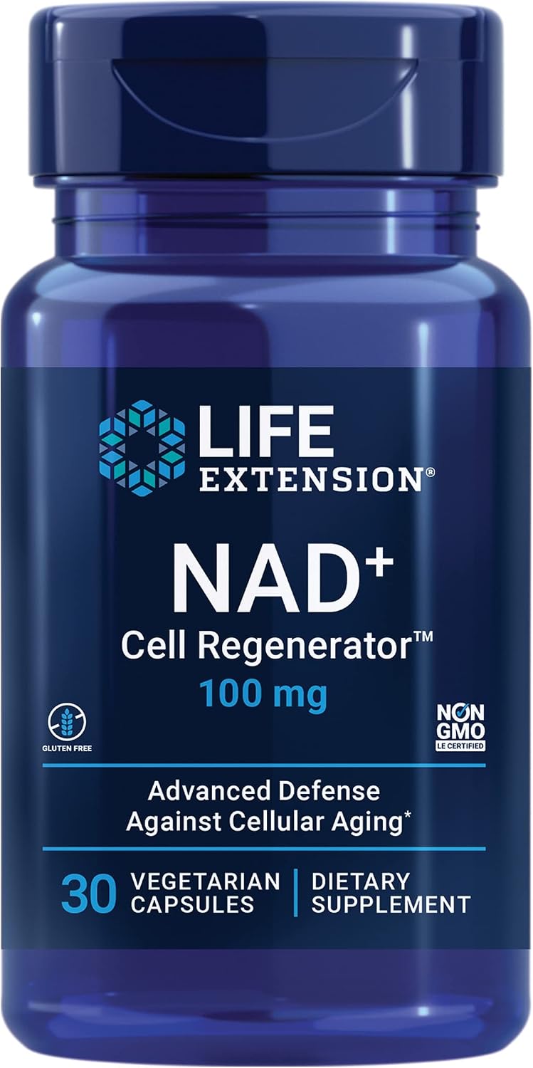 NAD+ Cell Regenerator 100 mg - NIAGEN Nicotinamida Ribósido - Life Extension