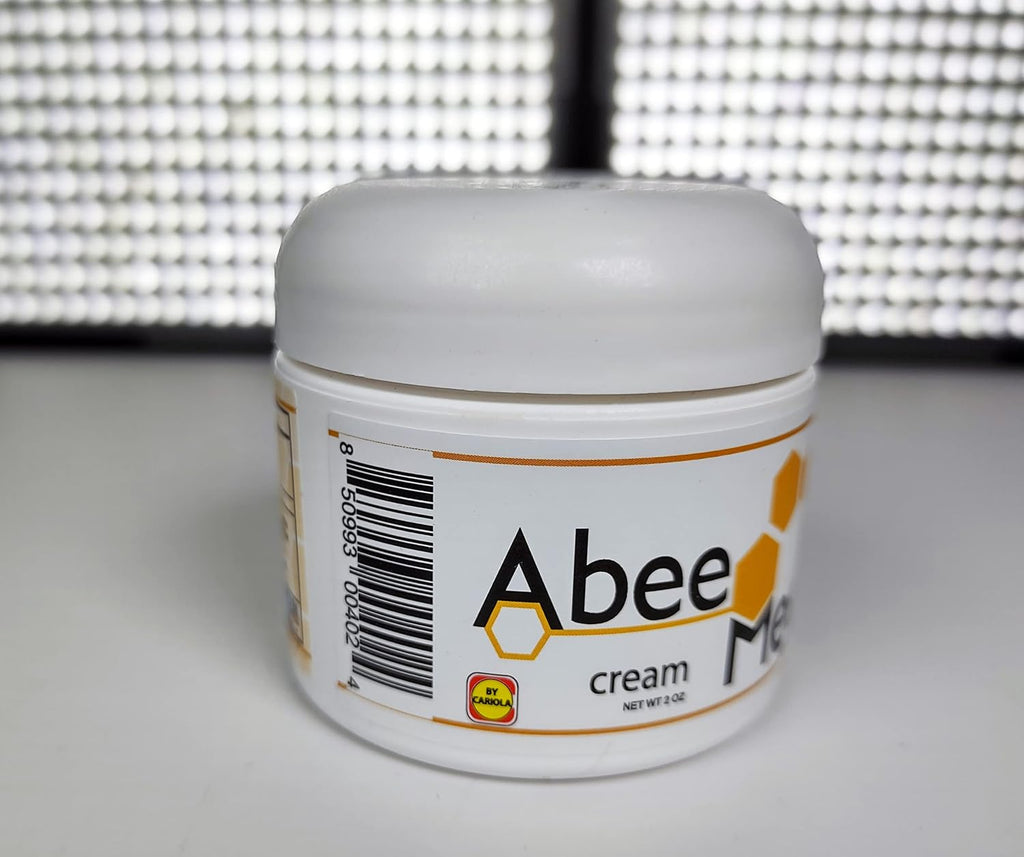 ABEE MED Natural Bee Venom Apitoxin Supplement - 60 Capsules + 2 oz Cream