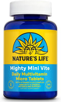 Nature's Life Mighty Mini Vite - Multivitamínico Diario para Mujeres y Hombres