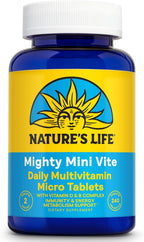 Nature's Life Mighty Mini Vite - Multivitamínico Diario para Mujeres y Hombres