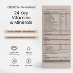 Perelel Trío Diario para Mujeres - Multivitamínico, Omega-3 y Blend de Belleza