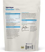 Vetnique Glandex Probióticos Masticables para Perros - 5 Cepas, Prebióticos y Enzimas Digestivas - Salud Intestinal e Inmunológica - 30 Masticables