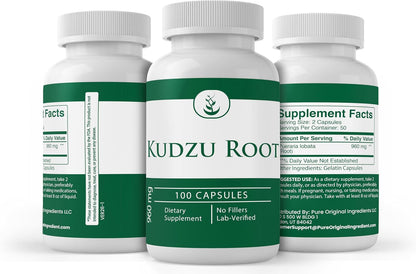 Pure Original Ingredients Raíz de Kudzu (100 Cápsulas) Siempre Puro, Sin Aditivos ni Rellenos – Image 4