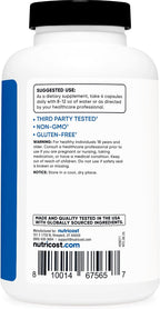 Nutricost Creatine Monohydrate 3000mg, 180 Cápsulas (750mg por Cápsula) - Sin Gluten, No GMO