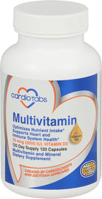 CardioTabs Daily Multivitamin with Vitamins and Minerals
