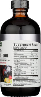 Nature's Answer Vitamina C Líquida 1000 mg con Escaramujo y Bioflavonoides, 236 ml
