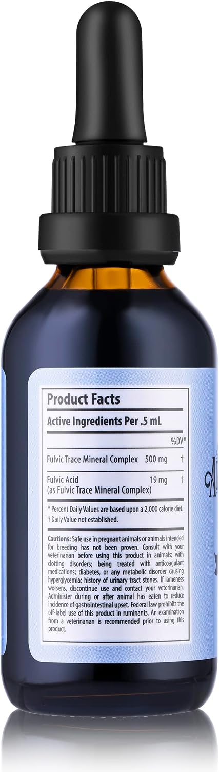 Sophie's Apawthecary Trace Minerals for Pets - 70+ Minerales Esenciales con Ácido Fúlvico - 60 ml