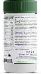 Green Foods Original Green Magma Suplemento Nutricional de Cebada Verde, 250 Comprimidos (500 mg c/u), Certificado Orgánico