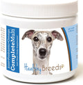 Healthy Breeds Whippet Multivitamínico Todo en Uno - Con Probióticos, Glucosamina, Condroitina y Omega - 60 Golosinas Blandas