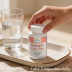 KIMI Naturals Breast Max Plus - Suplemento para el Aumento de Pecho con Fenogreco, 90 Cápsulas