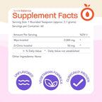 Binto Inositol Powder Mix | 60 Días | Ratio 40:1 Myo y D-Chiro Inositol | Sin Conservantes