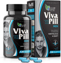 America Medic & Science VivaPill para Hombres (120 Cápsulas) - Suplemento para Cabello, Piel y Uñas con Biotina, Colágeno y Queratina