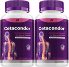Cetacondor Health & Brain Support – Fórmula Nootrópica Avanzada (2 Paquetes, 120 Cápsulas)