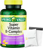 Super Vitamin B Complex Spring Valley - 250 Comprimidos