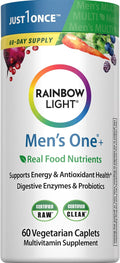 Rainbow Light Multivitamínico para Hombres One+ 60 Caplets