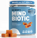 MindBiotic - Ashwagandha KSM-66 con Probióticos y Prebióticos, 300 mg - 60 Chicles de Caramelo y Canela
