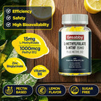 Gominolas de Metilfolato L con B12 Metilada - 5-MTHF 15 mg + Metilcobalamina 1000 mcg - 60 Gominolas Sin Azúcar