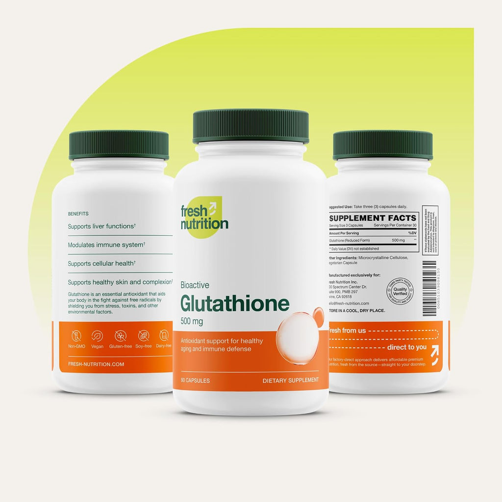 Glutatión Reducido en Cápsulas - Fresh Nutrition