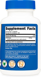 Nutricost Nattokinasa 2,000FU, 120 Cápsulas - Sin Gluten, No-GMO, Vegetariano