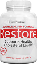 Herbal Nutrition Restore – Apoyo Salud Cardíaca y Colesterol, 60 Cápsulas