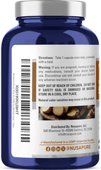 NusaPure Raíz de Yacón 500 mg, 200 Cápsulas Vegetales (No GMO, Vegano)