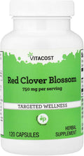 Vitacost Red Clover - 750 mg por serving - 120 Capsules