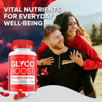 Glyco Boost Cápsulas – Suplemento Avanzado, Fórmula Natural para Mantener Niveles Saludables (3 Paquetes – 180 Cápsulas)