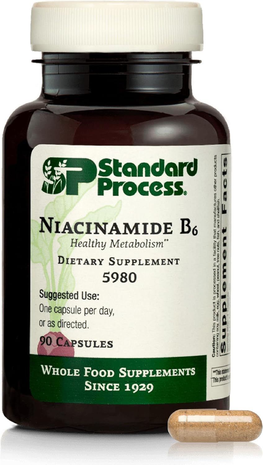 Standard Process Niacinamida B6 – 90 Cápsulas