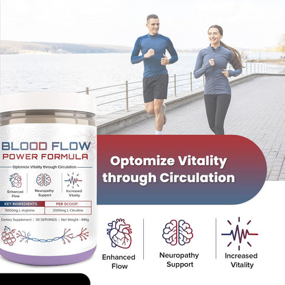 The Blood Flow Power Formula Neuropathy Drink Powder – 444g (30 dosis) – Image 2