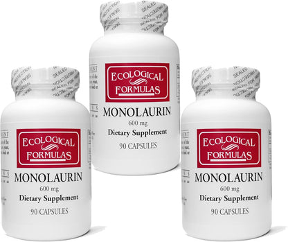 Ecological Formulas Monolaurin 600 mg - 270 – Apoyo inmunitario: El monolaurin puede ayudar a mantener un sistema – Image 1