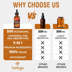 Santegra Rhodiola Rosea Liposomal 500 mg – Líquido Vegano 60 ml