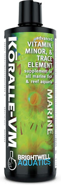 Brightwell Aquatics 8.5 oz. líq. Koralle-VM Suplemento de vitaminas y minerales para corales y almejas, 250 mL