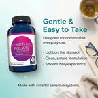 MD Life L-Metilfolato 7.5 mg - 60 Cápsulas - Complemento de Folato Metilado de Alta Potencia