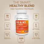 Dr. Berg Maximum Strength 7-in-1 Vitamin D3 K2 5000 IU