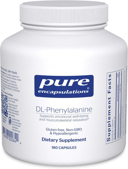 Pure Encapsulations DL-Fenilalanina | 90 Cápsulas – Image 8