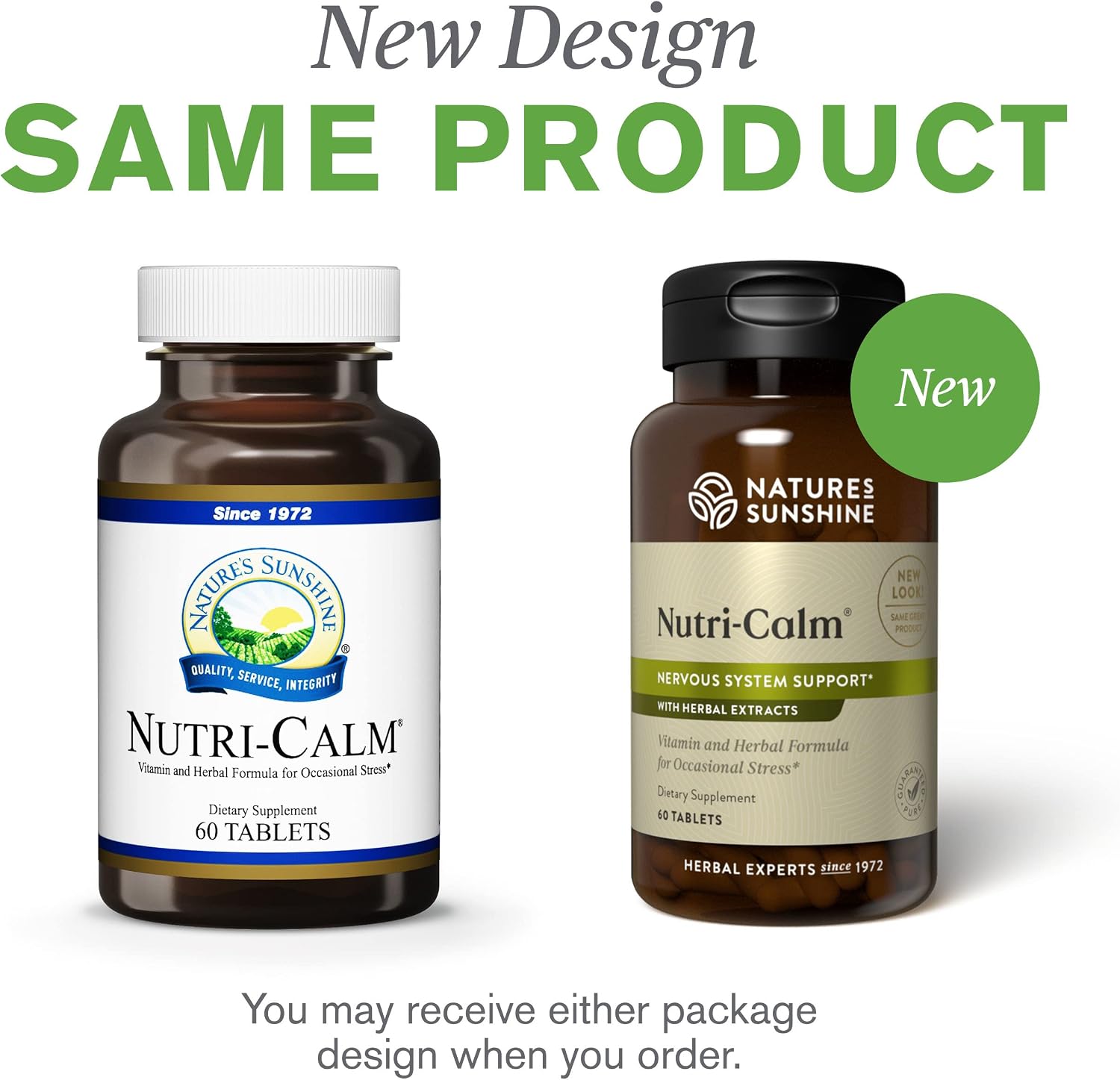 Nutri-Calm de Nature's Sunshine, 60 Comprimidos