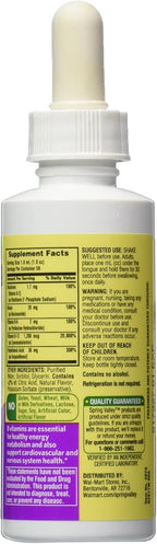 Spring Valley - Complejo B Sublingual Líquido con Vitamina B12, 59 ml