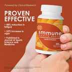 Immune Health Basics Ultra Strength Immunity - Beta Glucano 125 mg - 60 Cápsulas
