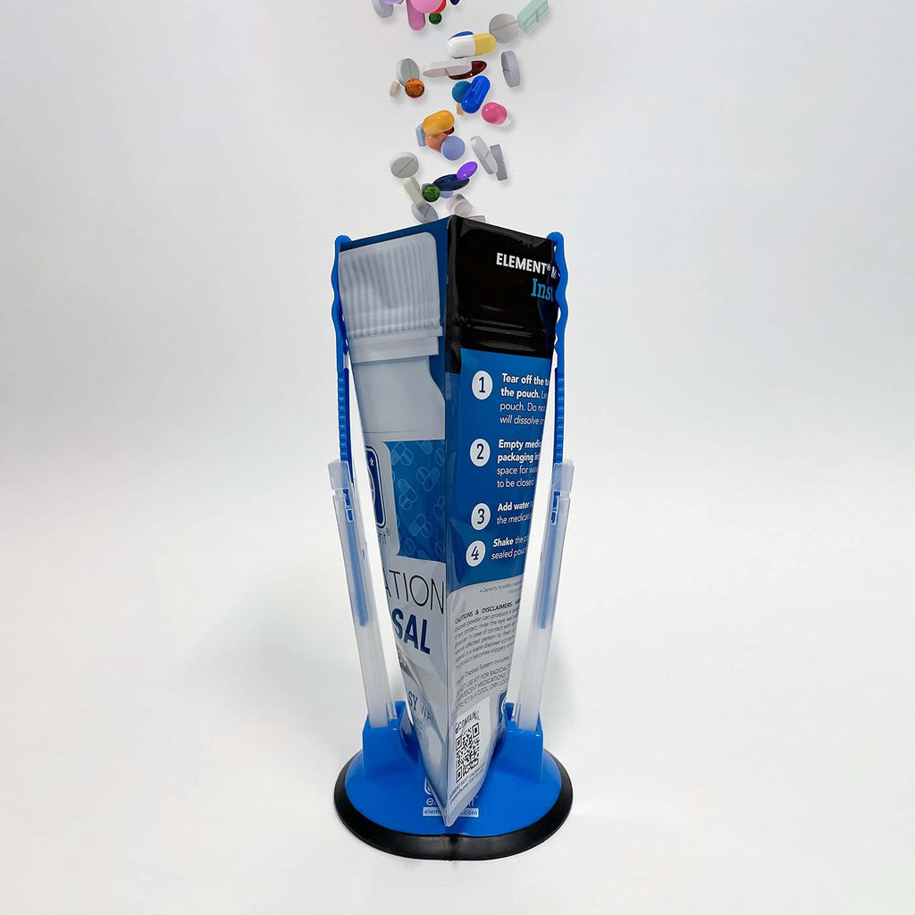 Element MDS XL 750 Sistema de Eliminación de Medicamentos (5 paquetes) con Soporte