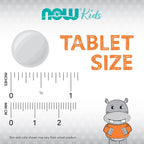 NOW Foods Kid Vits Multivitamínico Infantil, Sabor Limonada, 120 Comprimidos Masticables