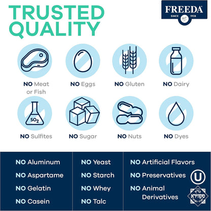 FREEDA Vitamina C Tamponada en Polvo – No Ácida, Vegana, Kosher, 227 g – Image 5