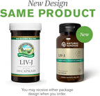 Nature's Sunshine LIV-J, 100 Cápsulas – Mezcla Herbal para el Soporte Digestivo y Hepático
